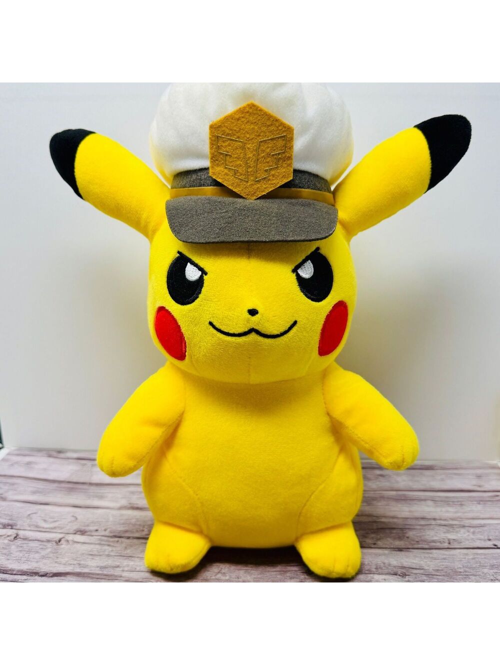 Pokemon Captain Pikachu Banpresto Official Plush Japan Import US Seller